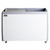 Omcan USA 46494 13.1 Cu. Ft. All White Exterior Ice Cream Display Chest Freezer - 110 Volts