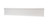 Omcan USA 10793 5" x 30" White Solid Parsley Holder Divider