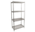 Omcan USA 24227 30" W x 21" D Chrome Wire Shelf
