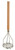 Omcan USA 80398 4" Nickel Plated Round Potato Masher