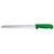 Omcan USA 12617 8" Green Handle Narrow Blade Slicing Knife