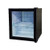 Omcan USA 44527 21 L. 1 Glass Door Reach In Refrigerated Display - 110 Volts