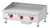 Omcan USA 43018 24"W x 20"D Stainless Steel Countertop Natural Gas Griddle - 60,000 BTU