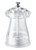 Omcan USA 43703 4" Tall Acrylic Resin Crystal Shape TRE SPADE Tosca Series Salt Mill