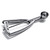 Omcan USA 34860 0.38 Oz. Metal Handle Stainless Steel Ice Cream Scoop Disher