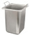 Omcan USA 44181 8.15" W x 11.02" D Stainless Steel Countertop Single Pot Sauce Warmer - 120 Volts 200 Watts