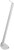 Omcan USA 80220 8.5" L 0.75 Oz. Clear Polycarbonate Ladle