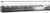Omcan USA 46680 47.2" W Countertop Refrigerated Topping Rail with Glass Sneeze Guard -120 Volts