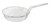 Omcan USA 80376 12" Dia. x 3" H Nickel Plated Steel Round Medium Mesh Culinary Basket