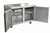 Omcan USA 50056 47.2" W Stainless Steel 2 Doors Reach-In Under Counter Refrigerator -115 Volts 0.2 HP