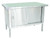 Omcan USA 24399 72" W x 30" D x 34" H 430 Stainless Steel 18 Gauge Work Table