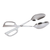 Omcan USA 80425 10" Stainless Steel Double Spoons Salad Scissor Tongs