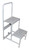 Omcan USA 31368 Welded with Bar 2 Step Ladder