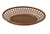Omcan USA 80358 9" Brown Plastic Oval Platter Basket