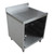 Omcan USA 44596 24" W Corrugated Drainboard Top 18 Gauge 304 Stainless Steel Glass Rack Storage Unit