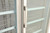 Omcan USA 50031 49.21" W White Painted Steel Hinged Door Freezer - 110 Volts