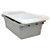 Omcan USA 10936 100 Lbs. Gray Stack & Nest Jumbo Lug