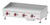 Omcan USA 43732 48" W x 20" D Stainless Steel Countertop Gas Griddle - 120, 000 BTU
