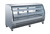 Omcan USA 50080 82" W Stainless Steel 6 Shelves Refrigerated Deli Display Case - 115 Volts 1-Ph