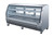 Omcan USA 50080 82" W Stainless Steel 6 Shelves Refrigerated Deli Display Case - 115 Volts 1-Ph