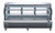 Omcan USA 50080 82" W Stainless Steel 6 Shelves Refrigerated Deli Display Case - 115 Volts 1-Ph