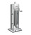 Omcan USA 47539 15 Lbs. Stainless Steel or Aluminum Manual Vertical Heavy-Duty Sausage Stuffer