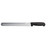 Omcan USA 12727 14" Black Handle Granton Edge Straight Slicer
