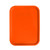 Omcan USA 80097 12" x 16" Orange Polypropylene Rectangular Fast Food Tray