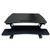 Omcan USA 44560 35.43" W x 7.5" D Black Adjustable Height Ergonomic Desk Platform
