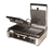 Omcan USA 11378 10" x 19" Grooved Top and Bottom Dual Elite Series Sandwich Grill - 220 Volts