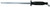Omcan USA 13904 12" Polypropylene Black Handle Sharpening Steel