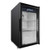 Omcan USA 41214 5.1 Cu. Ft. Black Reach In Elite Series Refrigerated Display - 115 Volts 1-Ph