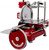 Omcan USA 44007 12" Cast Iron and Stainless Steel Manual Feed Heavy Duty Volano Flywheel Slicer