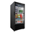 Omcan USA 41216 8.9 Cu. Ft. Black Reach In Elite Series Refrigerated Display - 115 Volts 1-Ph
