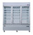 Omcan USA 50052 78.27" W White 3 Doors Reach-In Refrigerator -110 Volts 0.75 HP