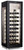 Omcan USA 43458 Glass Door and Sides Showcase Wine Refrigerator - 110 Volts 1-Ph