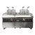 Omcan USA 41883 2.37 Gal. Stainless Steel Double Tank Electric Countertop Pasta Cooker - 240 Volts 1-Ph