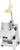 Omcan USA 10927 Continuous Feed Vegetable Cutter or Food Processor - 110 Volts