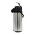 Omcan USA 69587 2.2 L. Lever Style Black Lid Stainless Steel Housing Airpot