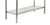 Omcan USA 21609 36" W x 24" D Stainless Steel Undershelf