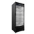 Omcan USA 41161 19.2 Cu. Ft. Black Reach In Elite Series Refrigerated Display - 115 Volts 1-Ph