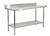 Omcan USA 22089 60" W x 30" D Galvanized 18 Gauge Standard Work Table with Undershelf