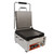 Omcan USA 42909 Stainless Steel Body Single Panini Grill - 120 Volts 1-Ph