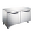 Omcan USA 59056 47.3" W Stainless Steel 2 Doors Reach-In Under Counter Refrigerator -110 Volts 0.25 HP