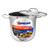 Omcan USA 80439 16 Qt. Stainless Steel Stock Pot with Cover