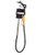 Omcan USA 45357 5 Ft. Flexible Steel Heavy Duty Sealed Motor Electric Fish Scaler - 110 Volts 1/3 HP
