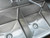 Omcan USA 43792 57.5" W Stainless Steel 18 Gauge Two Compartment with Right-Hand Drainboard Pot Sink