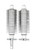 Omcan USA 44507 Die Cast Aluminum and Plastic Construction Manual Meat Tenderizer or Slicer