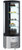 Omcan USA 40440 4 Fixed Glass Shelves Floor Model Refrigerated Cake Display Case - 110 Volts 1-Ph