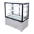 Omcan USA 44383 48" W 3 Shelves Square Glass Refrigerated Display Case